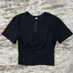 Lululemon Lightweight Mesh Reversible Yoga Tee